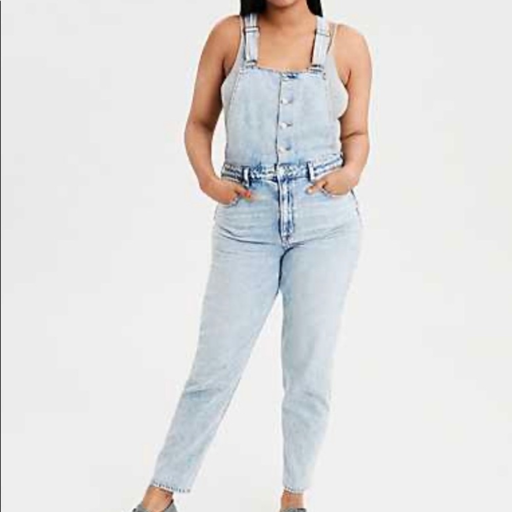 Brand new denim overalls
